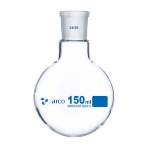 Ballon d'ébullition à fond rond avec douille, 150 ml