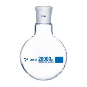 Ballon d'ébullition à fond rond avec douille, 20 000 ml